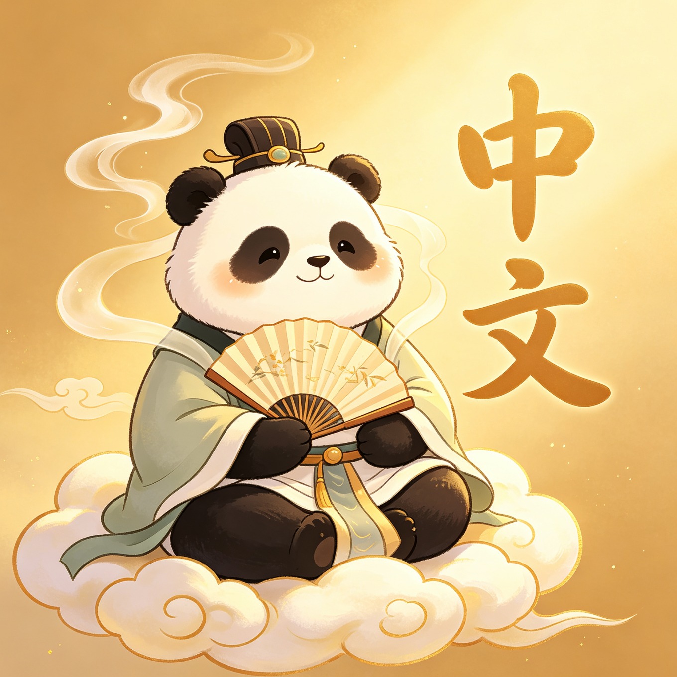 中文熊猫筑基期头像